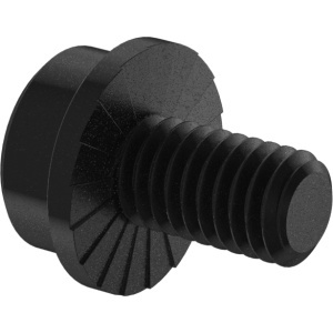 Serrated-Flange Socket Head Screw M6 x 1 mm Thread Size, 10mm Long图4